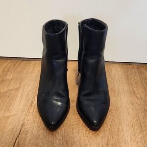 Ankle Booties with Pointed Toe